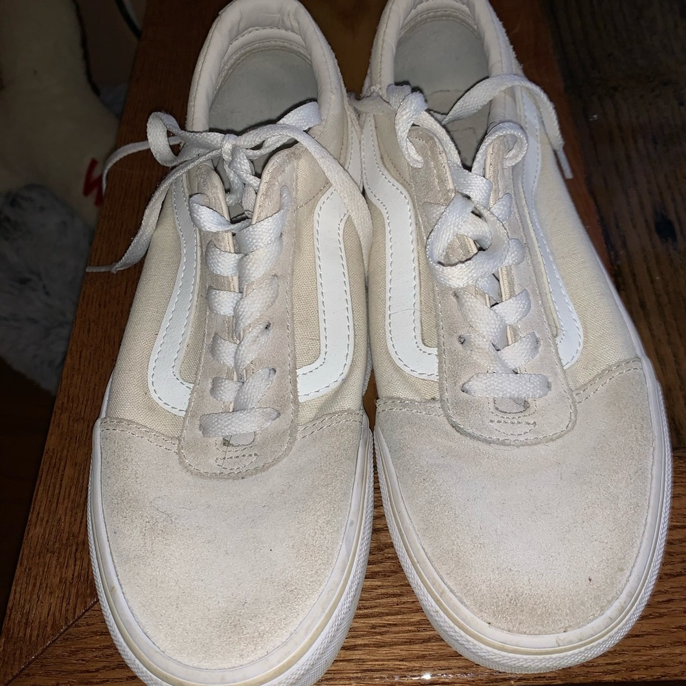 Cream Vans
